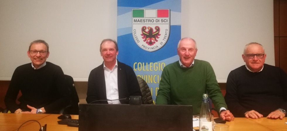 Da sinistra Roberto Failoni, Mario Panizza, Alberto Pedrotti e Maurizio Bonelli - Foto Nicer Trento Da sinistra Roberto Failoni, Mario Panizza, Alberto Pedrotti e Maurizio Bonelli - Foto Nicer Trento
